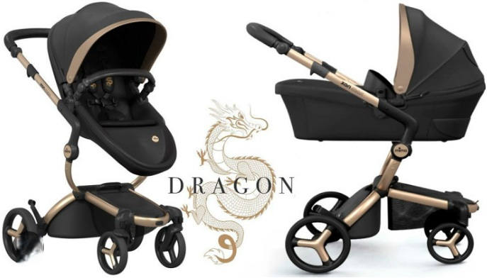 luxuriöser Kinderwagen